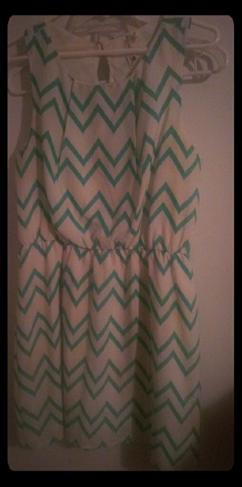 Chervon style dress